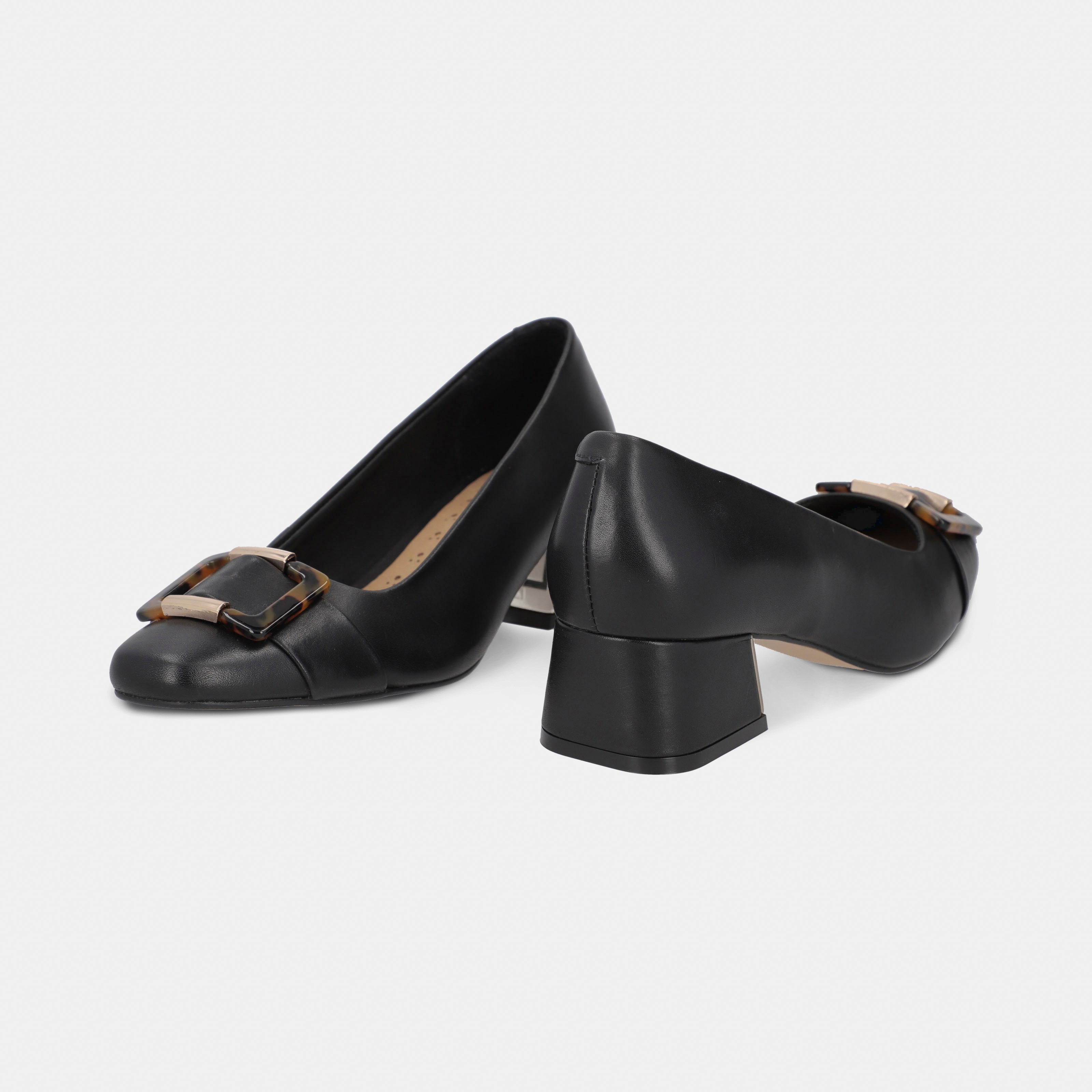 300802 NEGRO QUIRELLI CALZADO DAMA CHOCLO VES