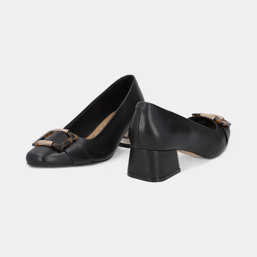 300802 NEGRO QUIRELLI CALZADO DAMA CHOCLO VES