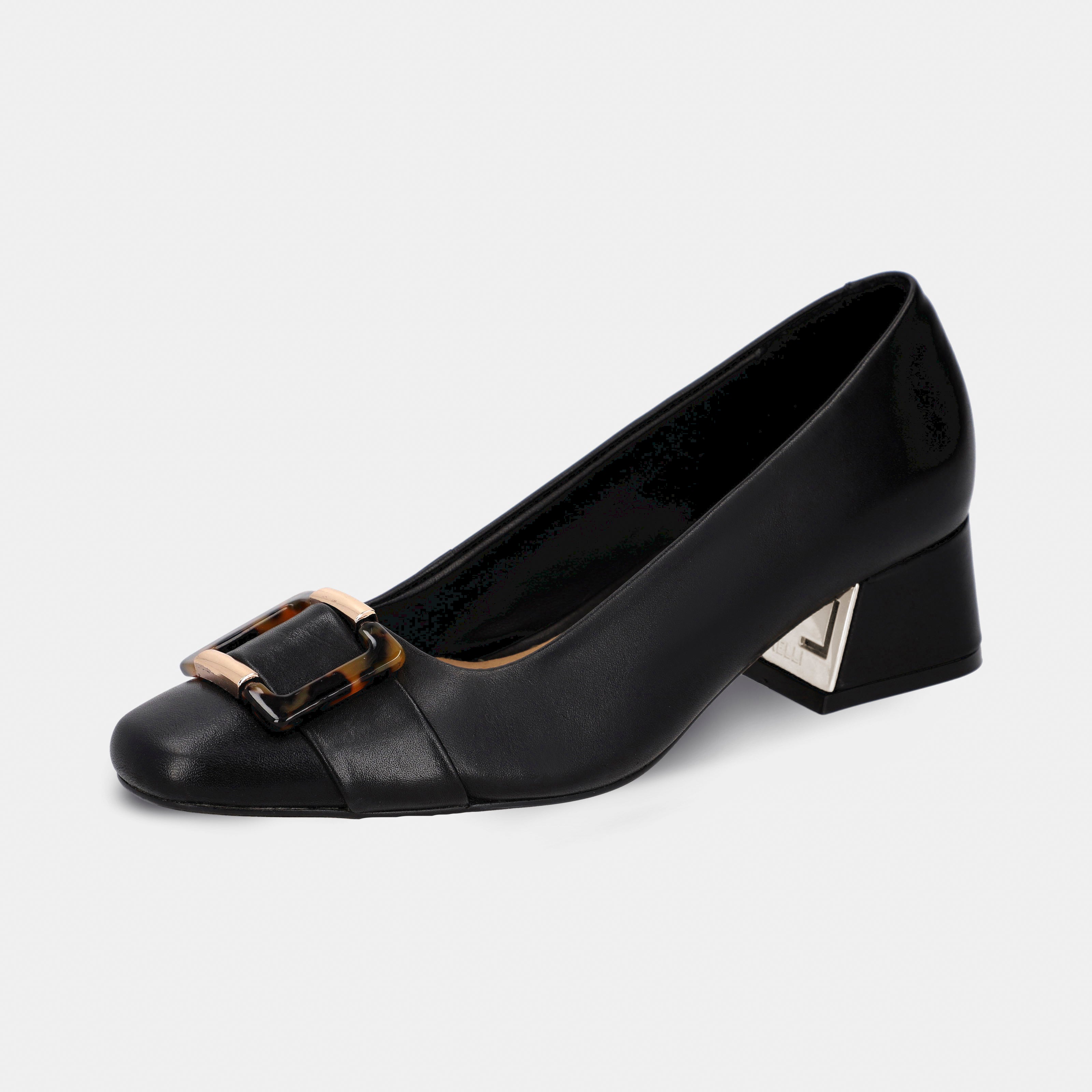 300802 NEGRO QUIRELLI CALZADO DAMA CHOCLO VES