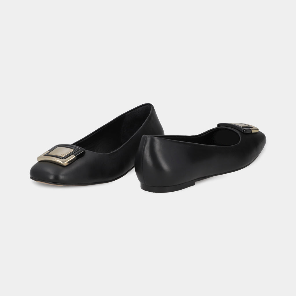 302902 NEGRO QUIRELLI CALZADO DAMA BALERINA V