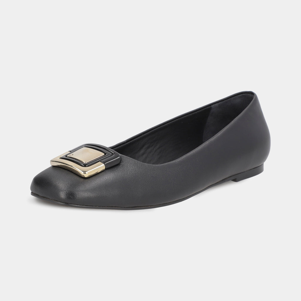 302902 NEGRO QUIRELLI CALZADO DAMA BALERINA V