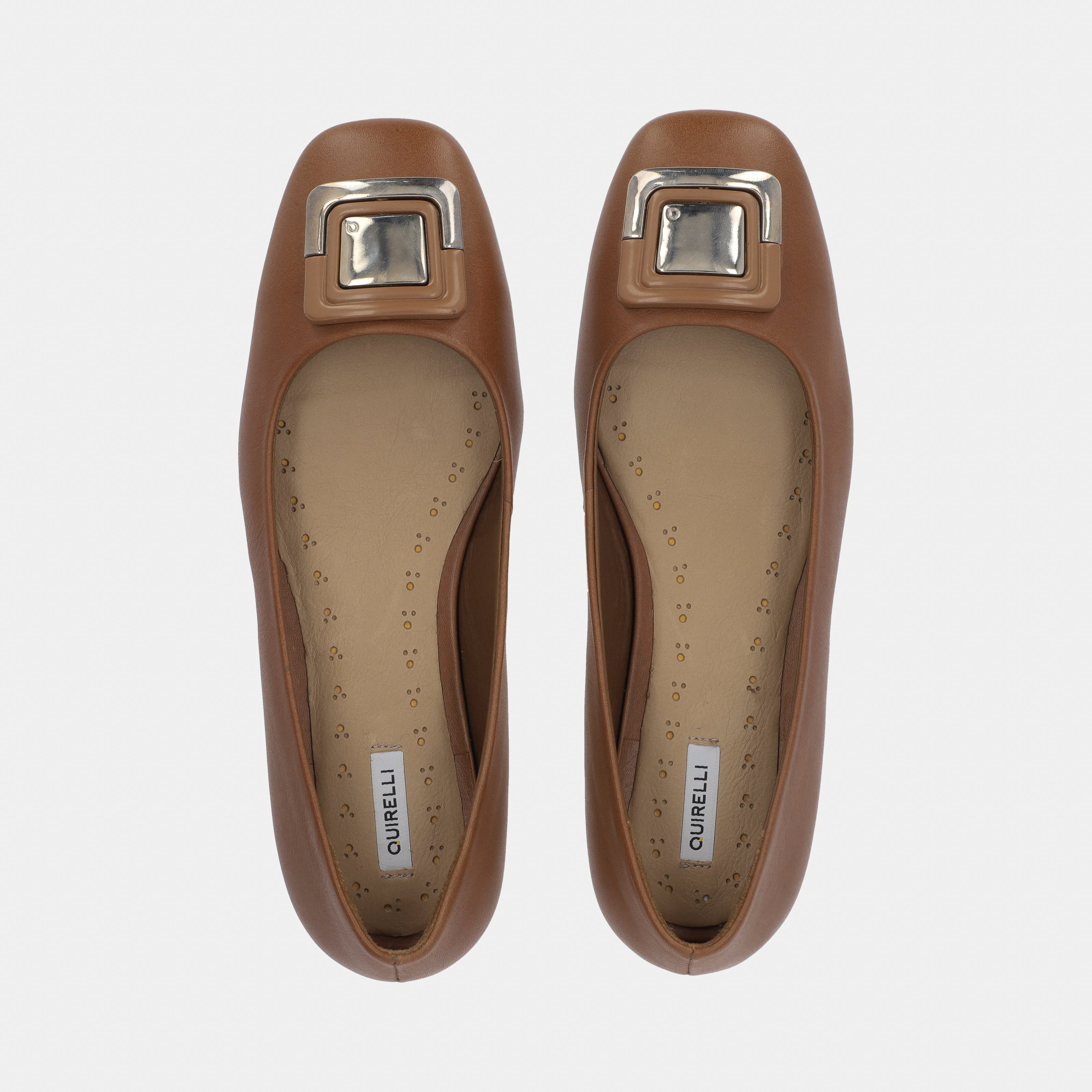 302902 TAN QUIRELLI CALZADO DAMA BALERINA VES