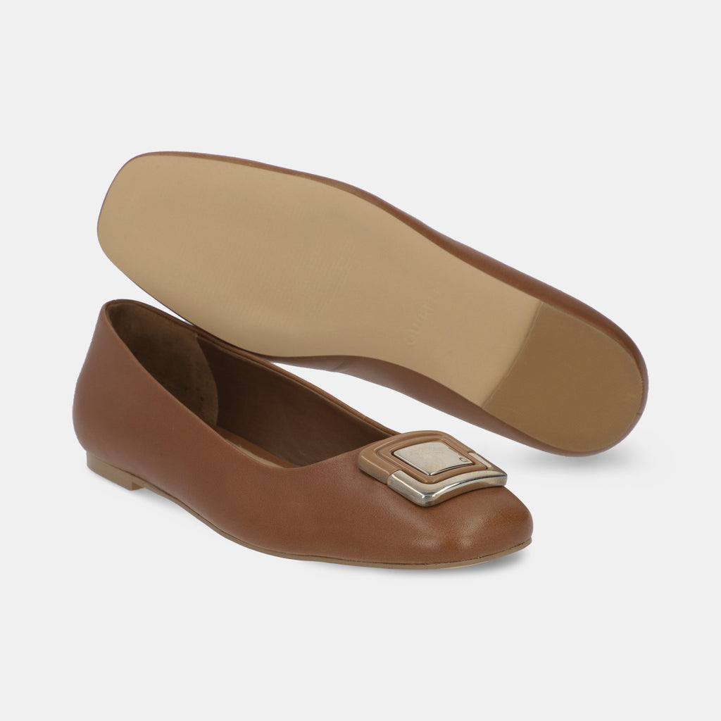 302902 TAN QUIRELLI CALZADO DAMA BALERINA VES