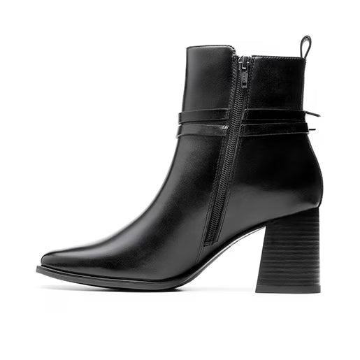 303904 NEGRO QUIRELLI CALZADO DAMA BOTÍN SEMI