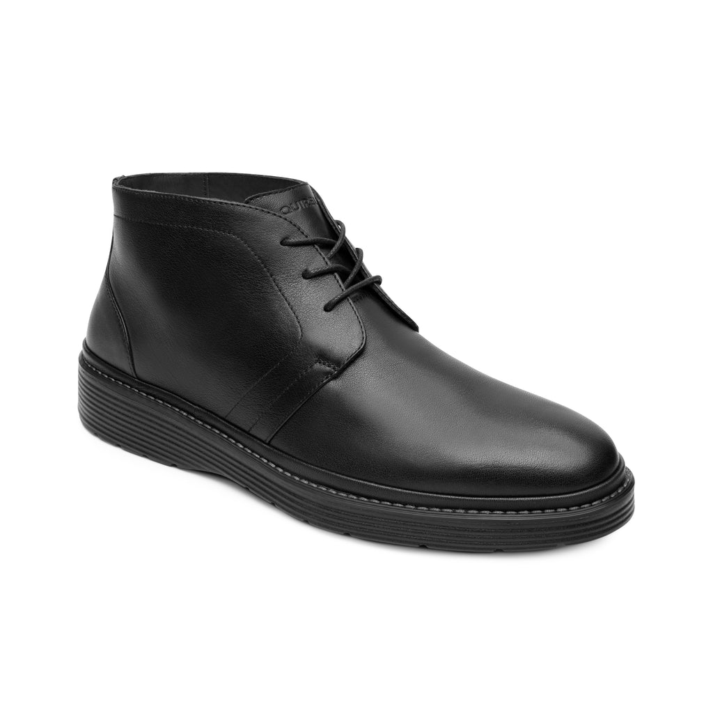 706606 NEGRO QUIRELLI CALZADO CABALLERO BOTÍN