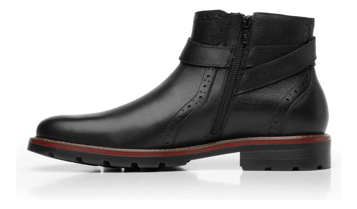 88608 NEGRO QUIRELLI CALZADO CABALLERO BOTÍN