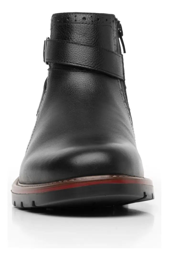 88608 NEGRO QUIRELLI CALZADO CABALLERO BOTÍN